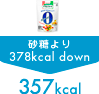 �p���X�C�[�g �J�����[�[���g�p �������378kcal down 357kcal