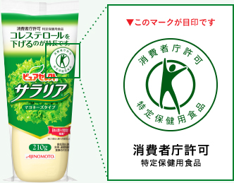 ▼このマークが目印です 消費者庁許可 特定保健用食品