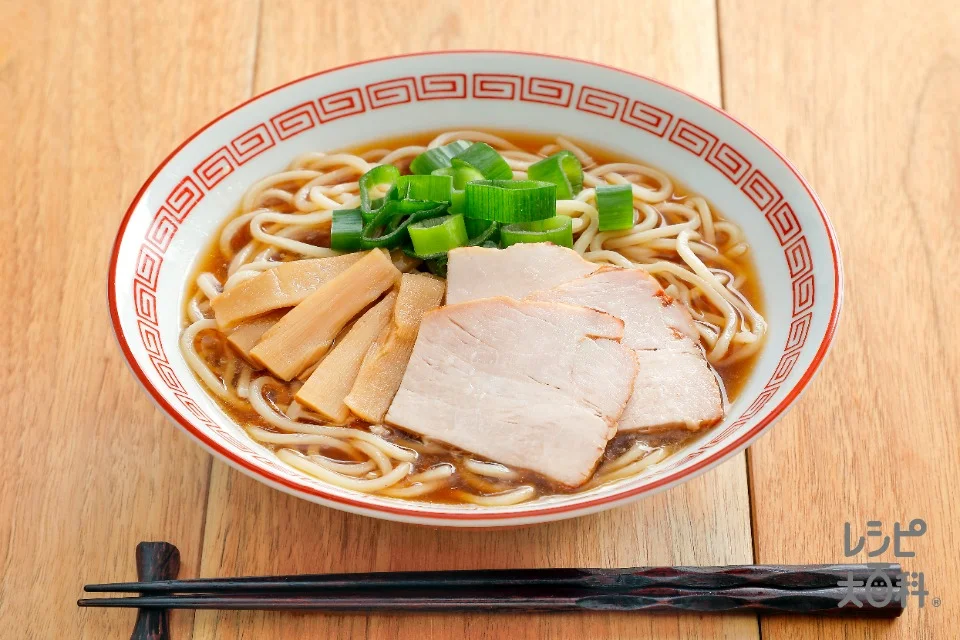 高井田ラーメン風(中華生めん+水を使ったレシピ)