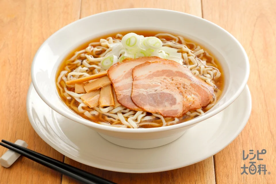 いしりラーメン風(中華生めん+水を使ったレシピ)
