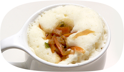 レンチン惣菜蒸しパン