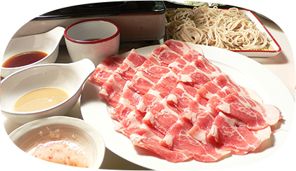 豚しゃぶ蕎麦