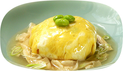 和風あんかけオムライス