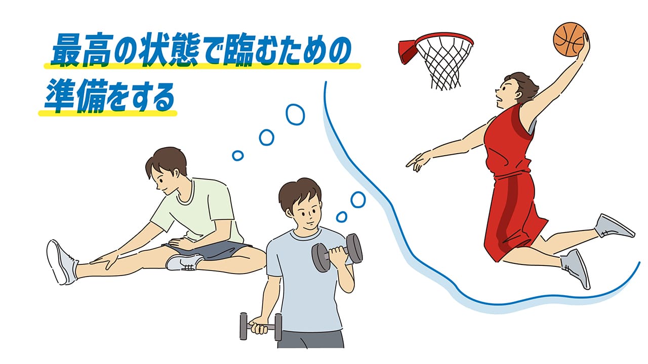 心の準備が結果を引き出す　試合に勝つためのスポーツメンタル