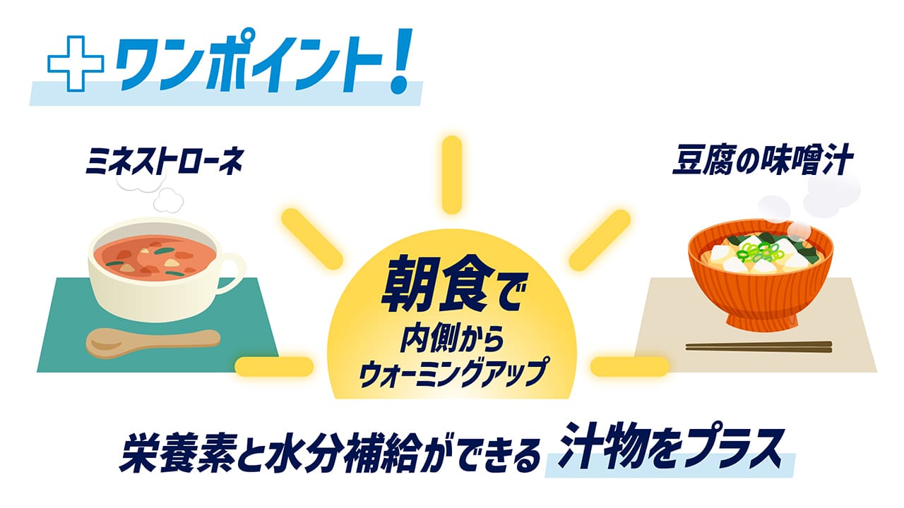 食事と生活習慣から“勝てるカラダをつくる”準備期の過ごし方