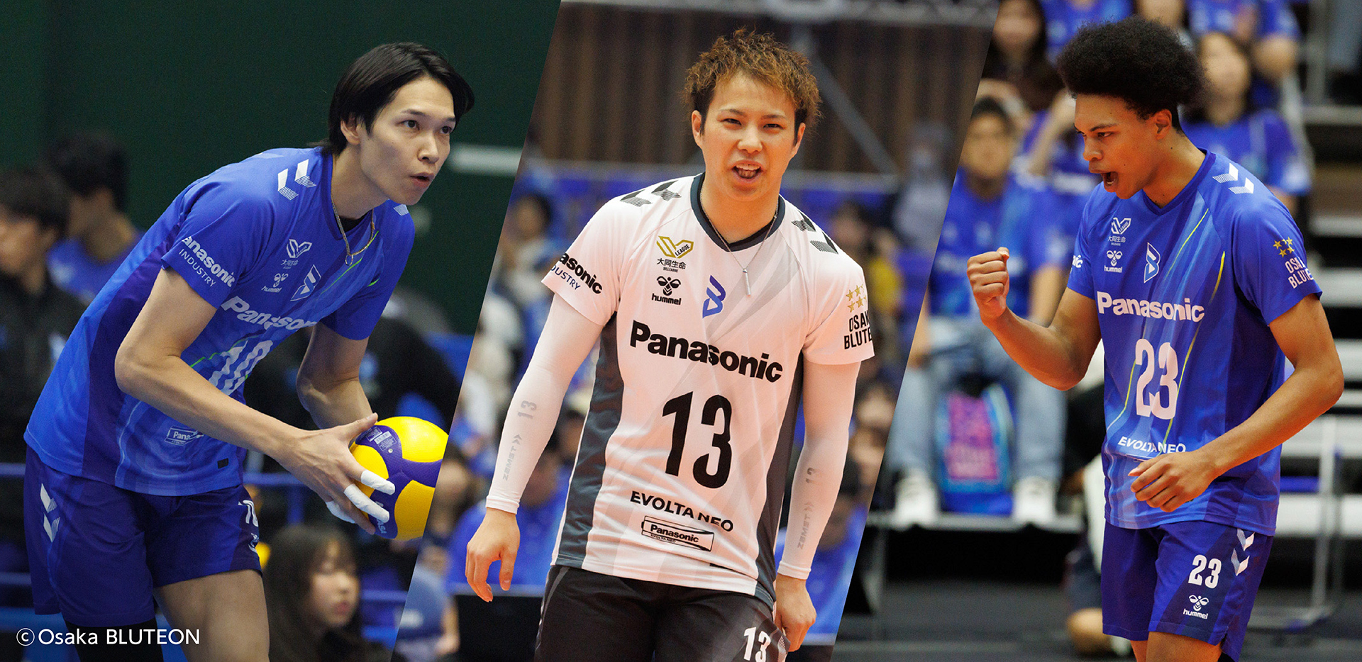 山内晶大　山本智大　エバデダン・ラリー（バレーボール 大阪ブルテオン）