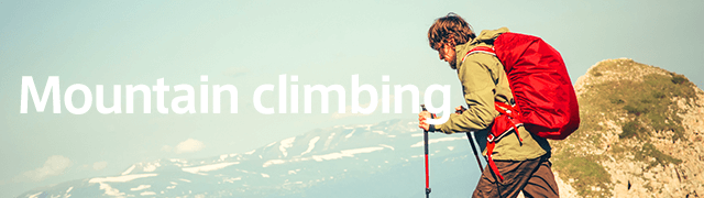 Mountain climbing
