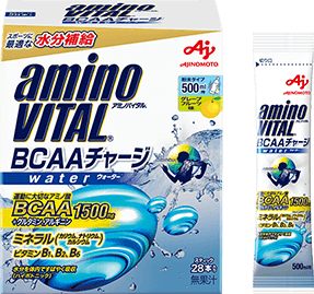 「アミノバイタル® BCAAチャージ」ウォーター