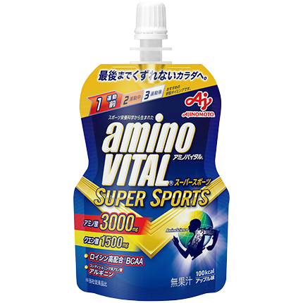 「アミノバイタル®」ゼリードリンク SUPER SPORTS