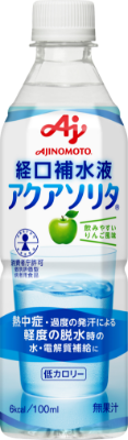 商品写真：経口補水液「アクアソリタ&reg;」500ml