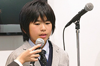 食材ムダなく、手際よく「エコうま」！賞 
兵庫県 姫路市立青山小学校 
東郷 翔悟さん