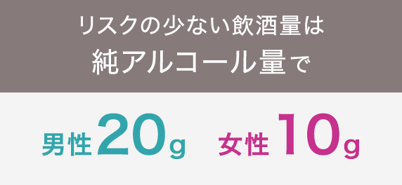 過度な飲酒は生活習慣病のリスクを高めます