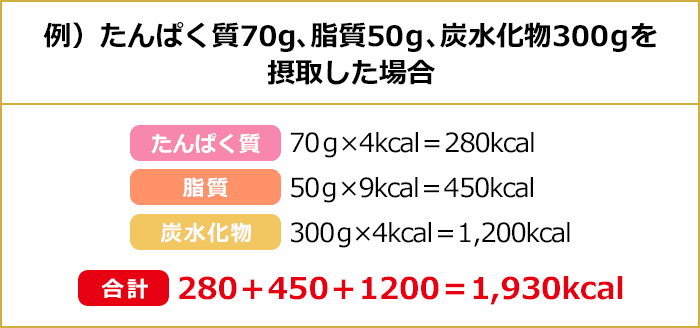 エネルギー量の算出方法(２０１９年以前)