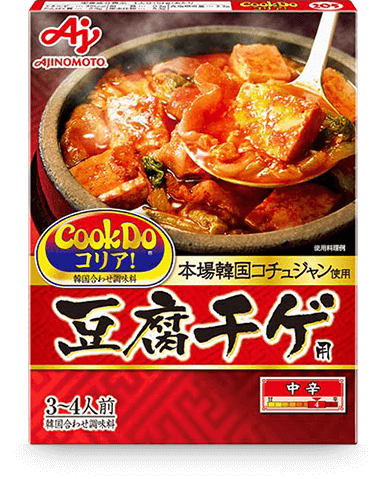 Cook Do®コリア! 本場韓国コチュジャン使用 豆腐チゲ用