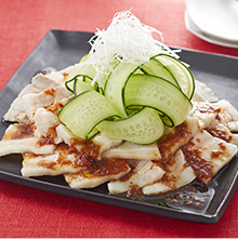 豚肉の四川式うま辛ソースかけ～雲白肉（ウンパイロウ）～
