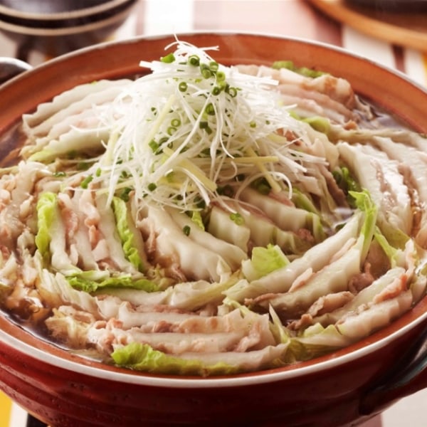 だし香る 豚バラと白菜の重ね鍋