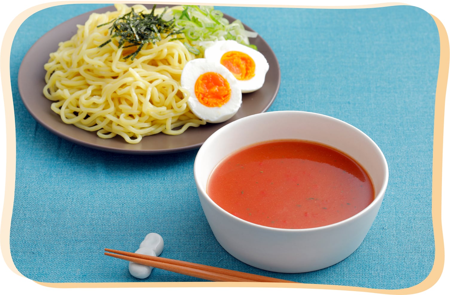 「ほんだし®」トマトつけ麺