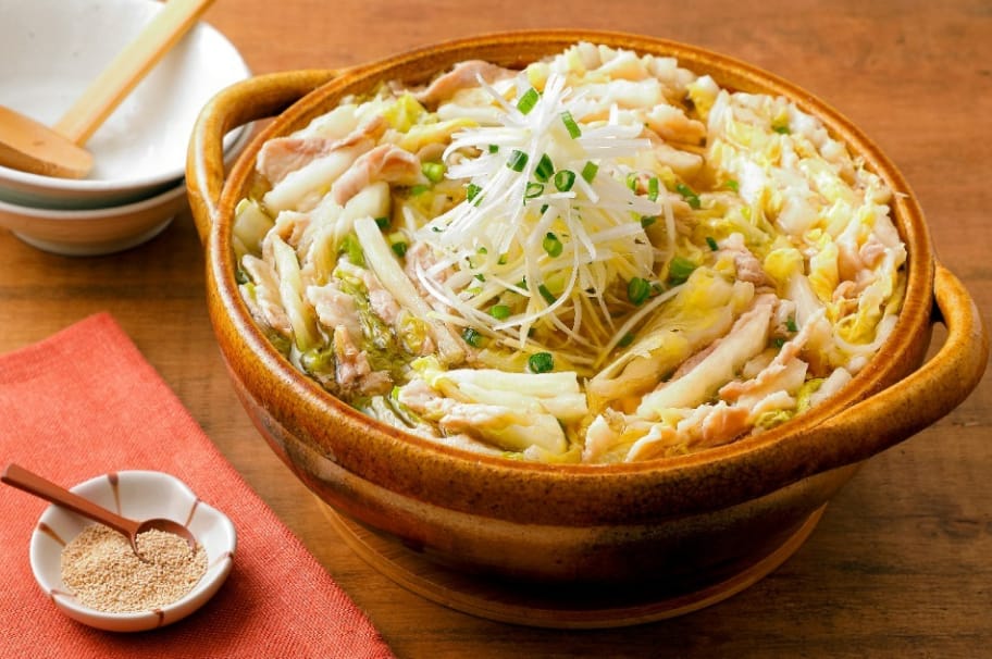 だし香る　豚バラと白菜の重ね鍋