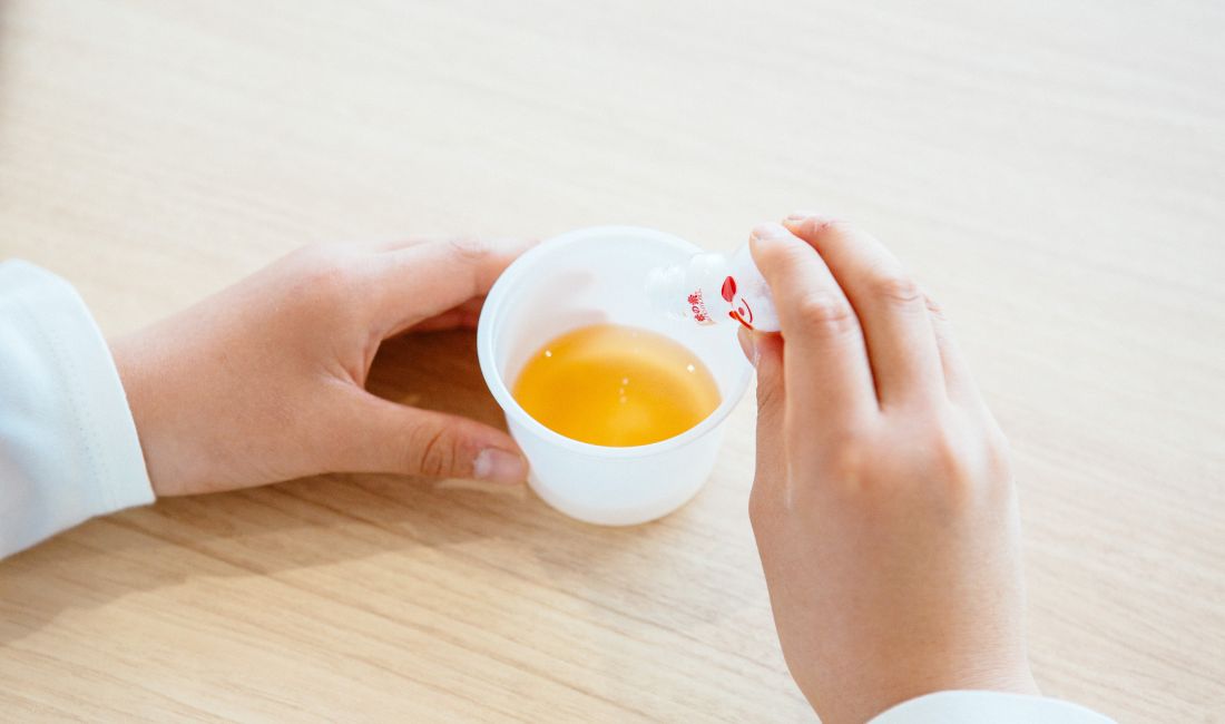 みそ湯の試飲