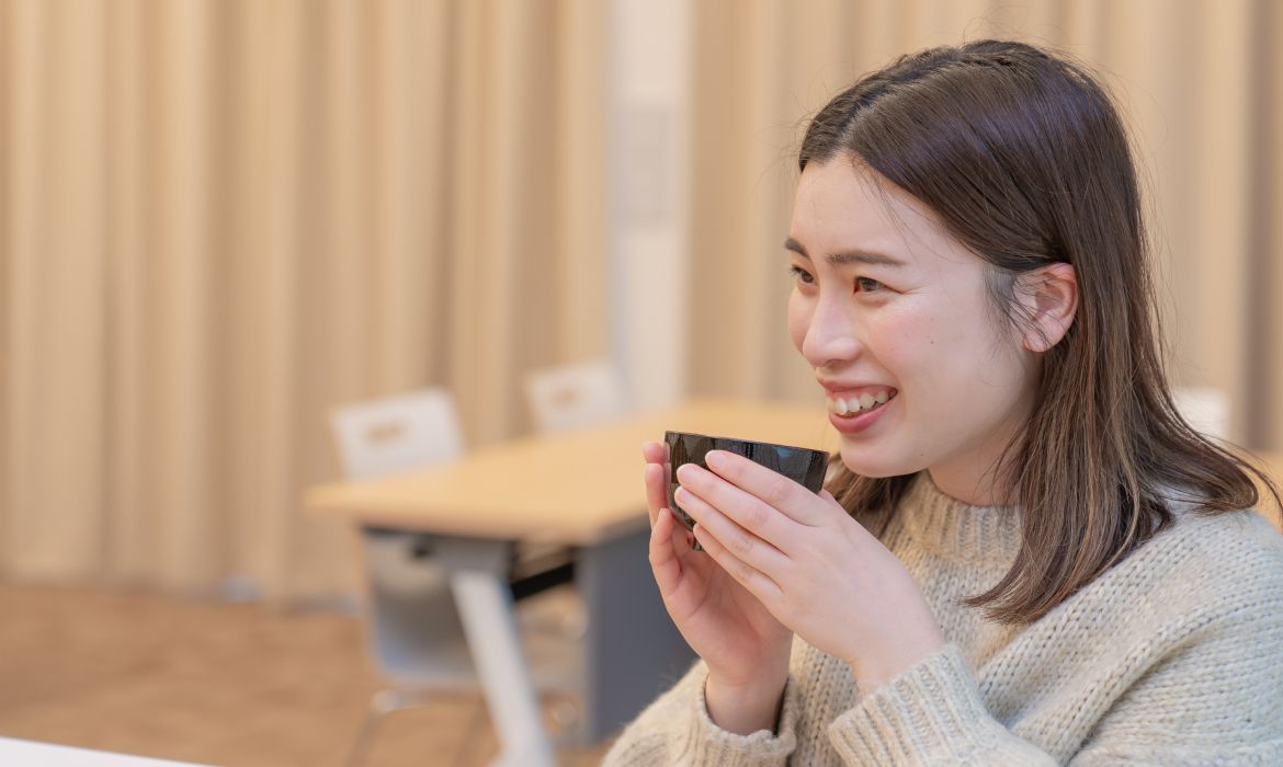 ほんだしの味噌汁試飲の画像