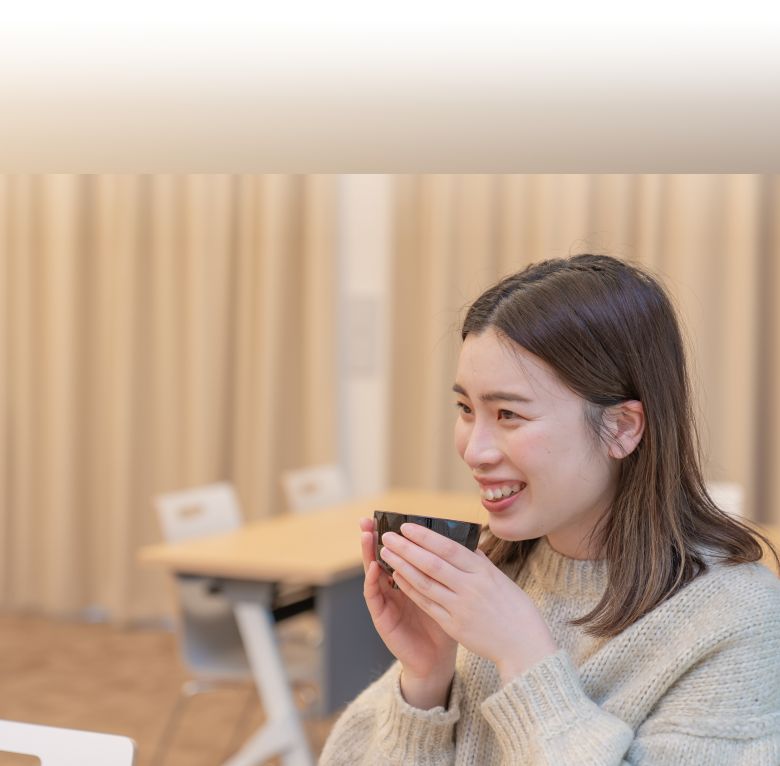 ほんだしの味噌汁試飲の画像