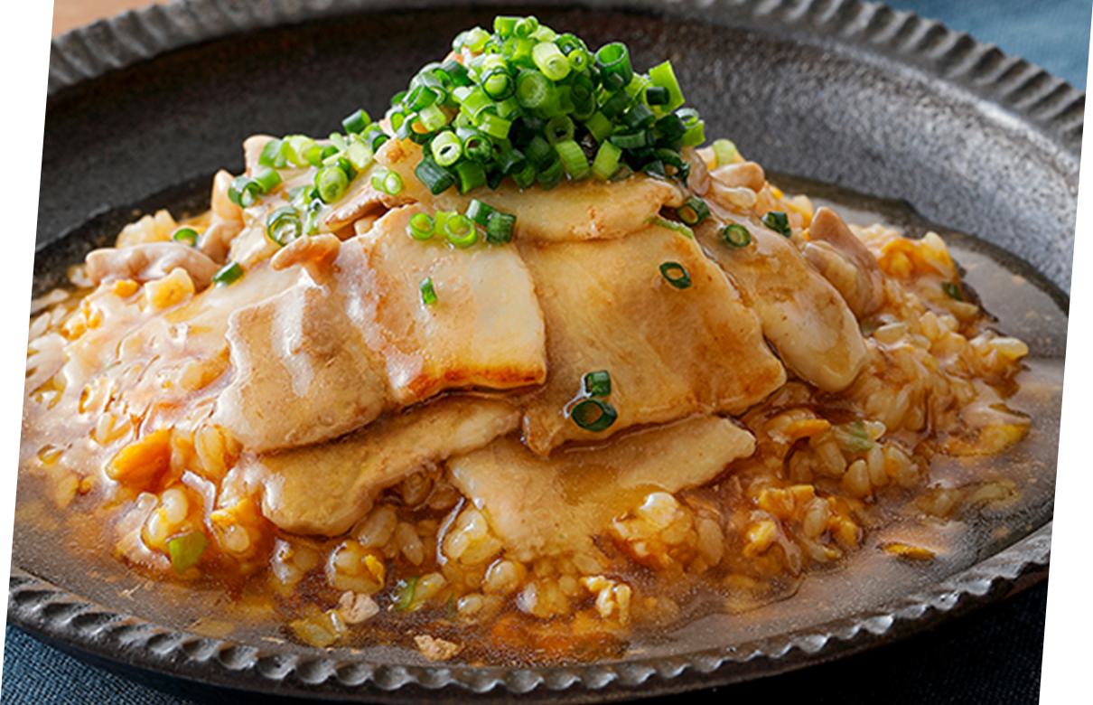 肉マシマシあんかけチャーハンの画像