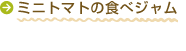 ミニトマトの食べジャム