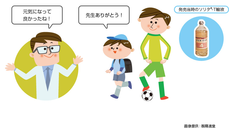 小児を救った命の水 輸液療法と ソリタ T輸液開発の物語 お役立ちトピックス 医療関係の皆様 栄養ケア食品サイト 味の素株式会社