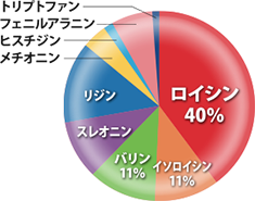 「Amino L40」の成分組成