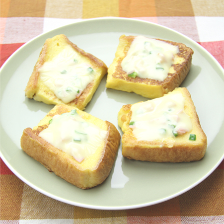<栄養補給の>やわらかピザトースト