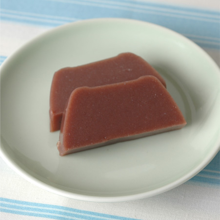 <栄養補給の>羊羹