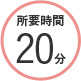 所要時間20分