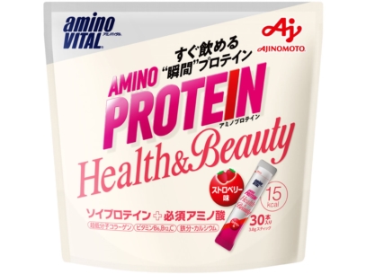 アミノバイタル® アミノプロテイン Health＆Beauty ストロベリー味
