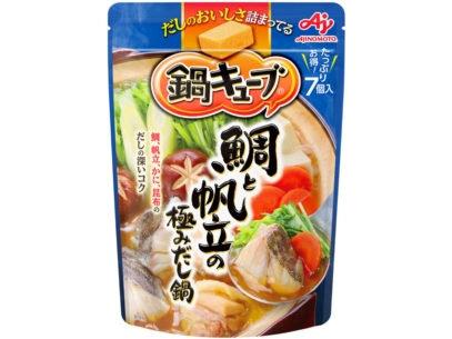 【SEAL限定商品】 鍋キューブ® 鯛と帆立の極みだし鍋｜商品｜味の素株式会社 調味料・料理の素・油