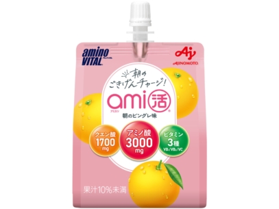 アミノバイタル® ami活®　朝のピングレ味