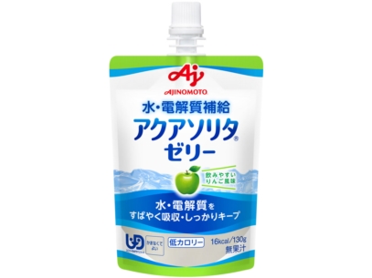 【予約受付中】 アクアソリタ®ゼリー りんご風味｜商品｜味の素株式会社 ソフトドリンク