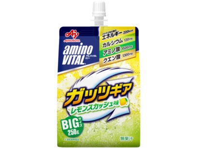 アミノバイタル® ゼリードリンク ガッツギア® レモンスカッシュ味