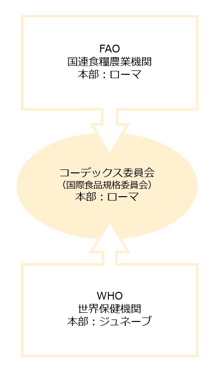 コーデックス委員会の位置づけ