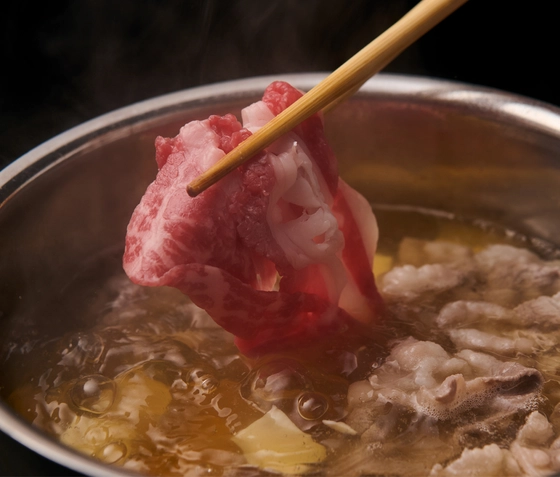 肉吸いと卵かけご飯