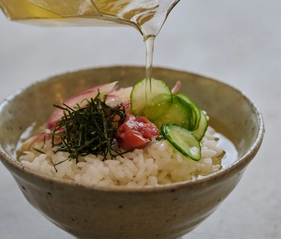 冷やしだし茶漬け