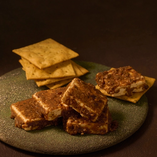 クリームチーズの だしがら味噌漬け