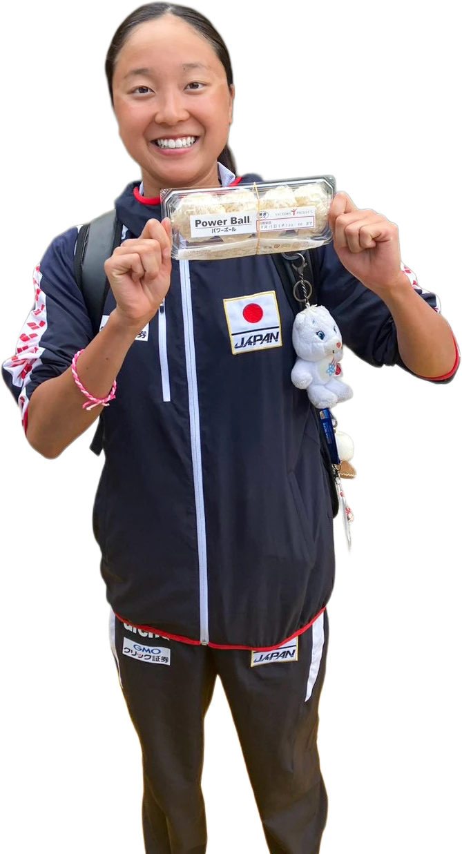 Power Ballを手にする選手