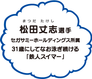 松田丈志選手