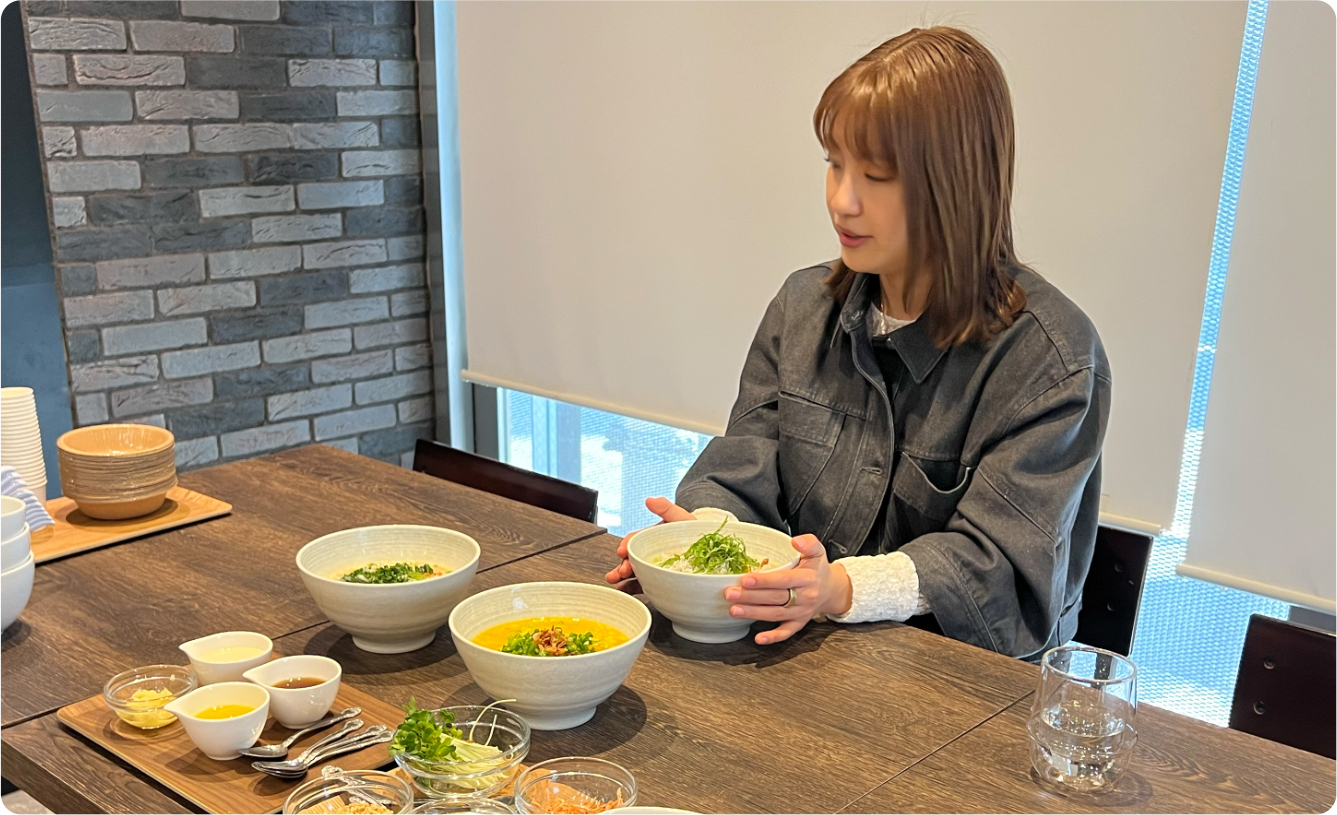 試食会の様子2