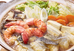 カラダコンディショニング野菜だし鍋（お魚で作る「10種の野菜だし鍋」）