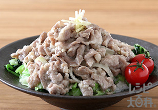 Wしょうがのスタミナ豚炒め